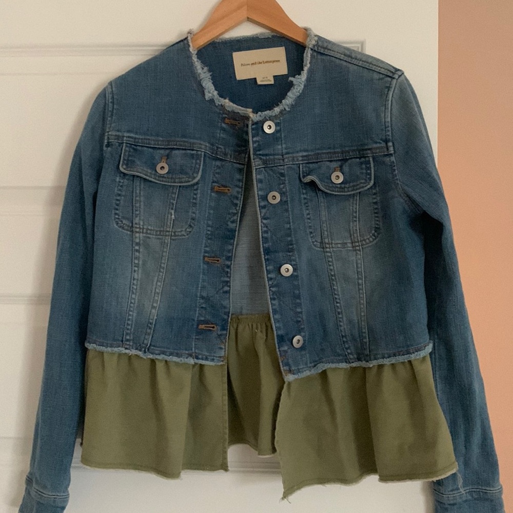 Anthropologie Jean jacket
